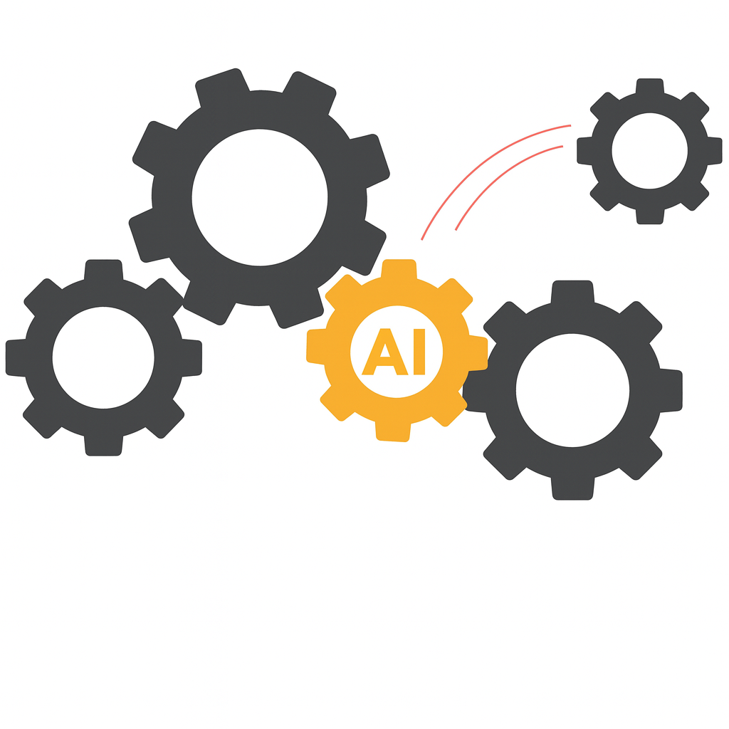 Automation gears with an AI cog